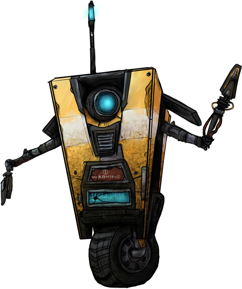 Claptrap By Yggdrassal - Claptrap Robot (819x976), Png Download