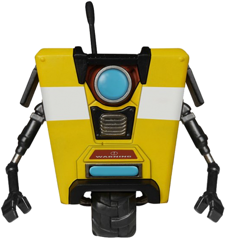 Funko Pop Vinyl Borderlands - Claptrap Borderlands Pop (541x541), Png Download