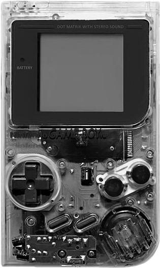 Tumblr Mr1baemtwy1rr6mpto1 500 416×599 Pixels - Original Game Boy Clear (416x599), Png Download