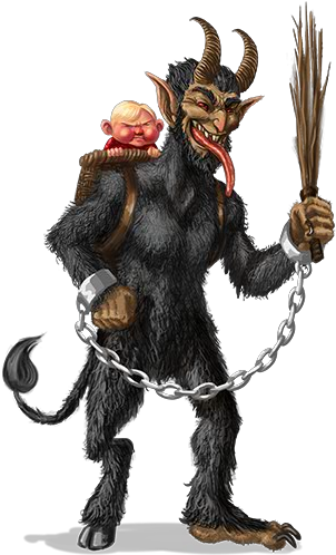 Krampus - Png File Of Krampus (389x500), Png Download