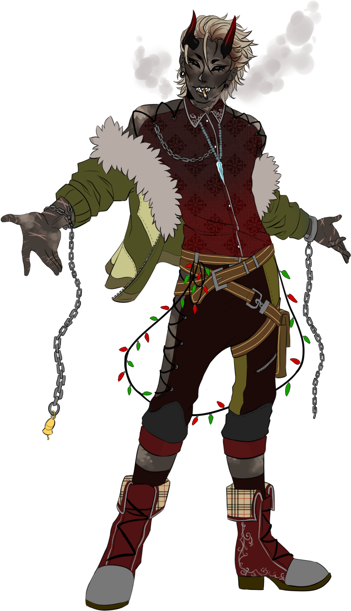 Kris Krampus - Wikia (1204x2006), Png Download