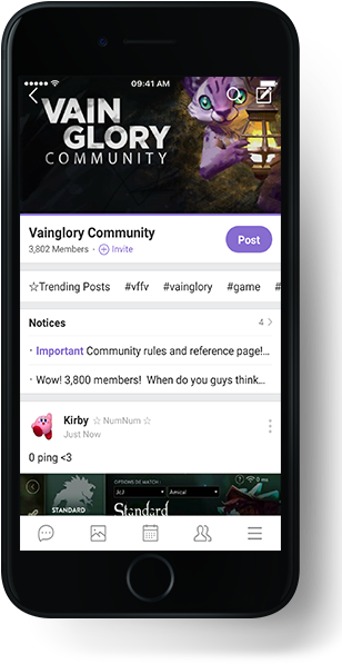 Vainglory Community - Band - Community Band (346x658), Png Download