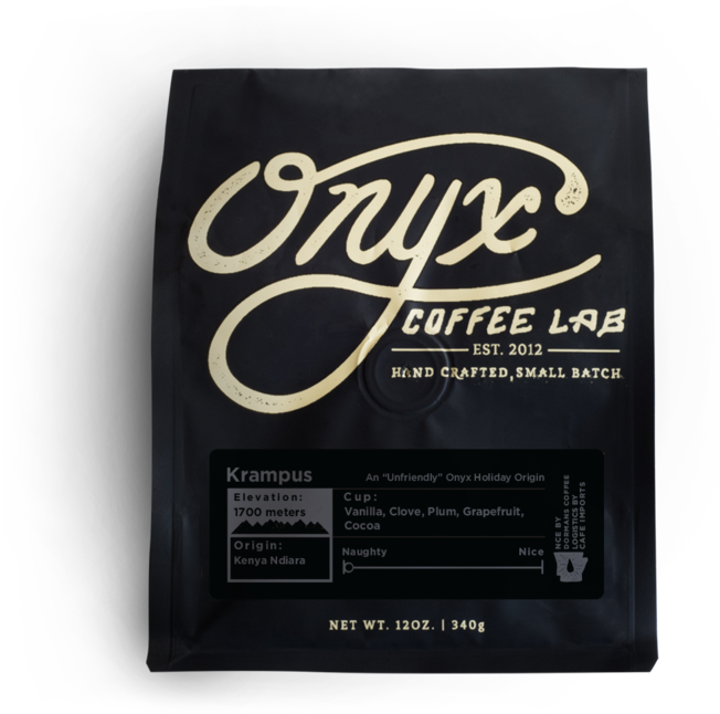 Krampus Holiday Kenyan - Onyx Coffee Lab Sugar Skull Blend (800x800), Png Download