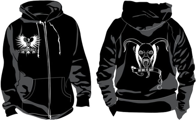 Chaos And Pain Hoodie (669x669), Png Download