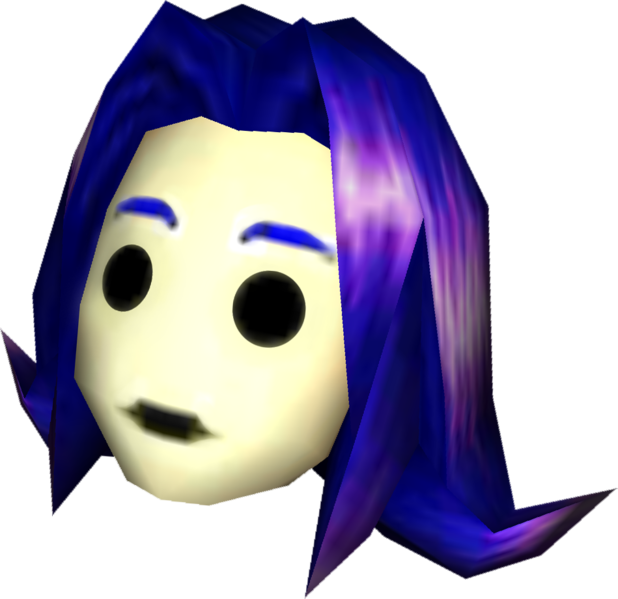 File - Kafeis-mask - Legend Of Zelda Majora's Mask 3d All Items (618x599), Png Download