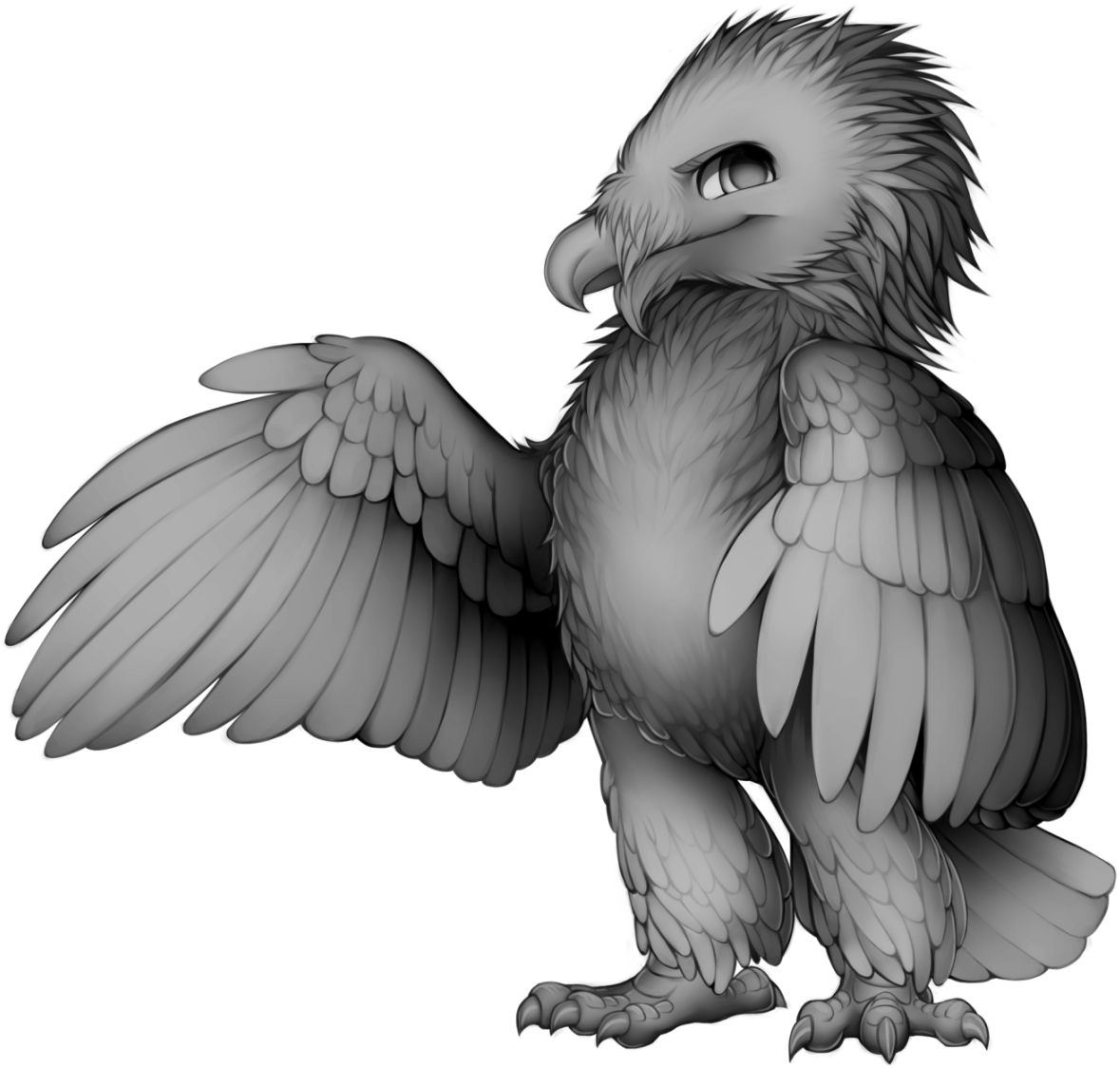 Furvilla Bearded Vulture Base - Bearded Vulture Base (1280x1151), Png Download