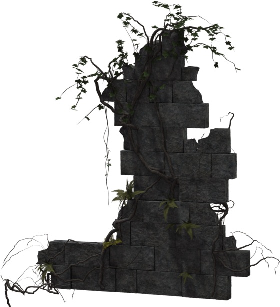 Ruins 02 By Wolverine041269 - Ruins (1024x645), Png Download