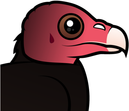 About The Turkey Vulture - Birdorable Turkey Vulture (440x440), Png Download