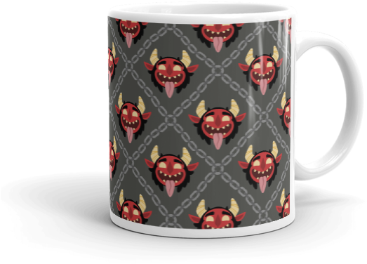 Krampus Koffee Mug - Coffee Cup (600x600), Png Download