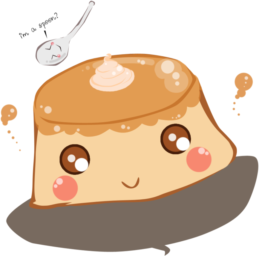 Pudding Download Transparent Png Image - Pudding Love (886x902), Png Download