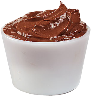 Pudding Cup Png - Chocolate Pudding Png (400x400), Png Download