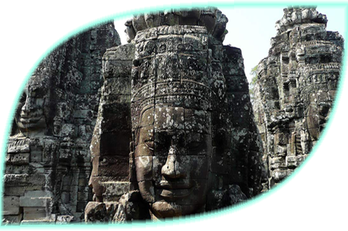 Bayon - Angkor Wat (499x332), Png Download