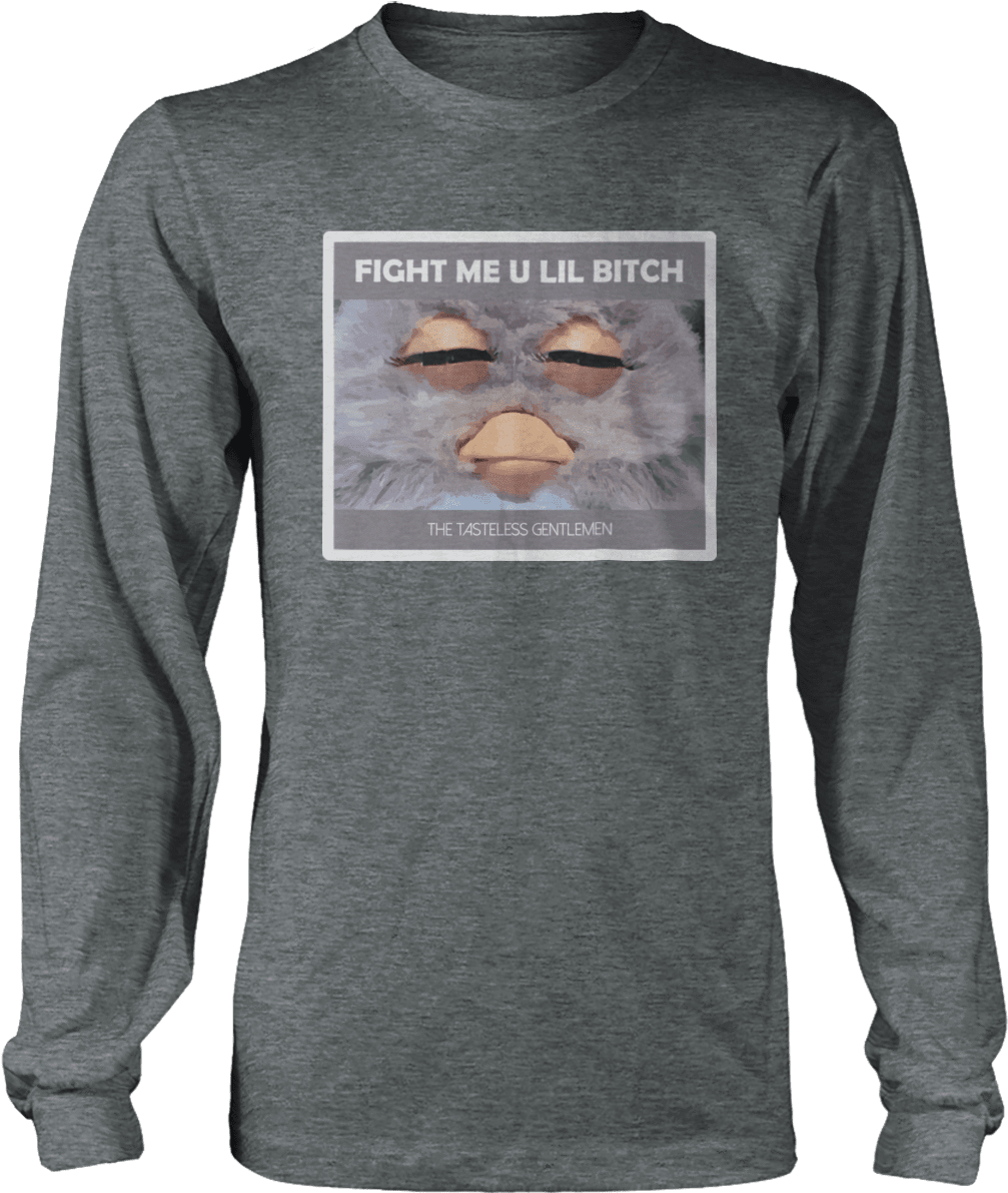 Fight Me U Lil B*tch - Goats Make Me Happy (1200x1200), Png Download