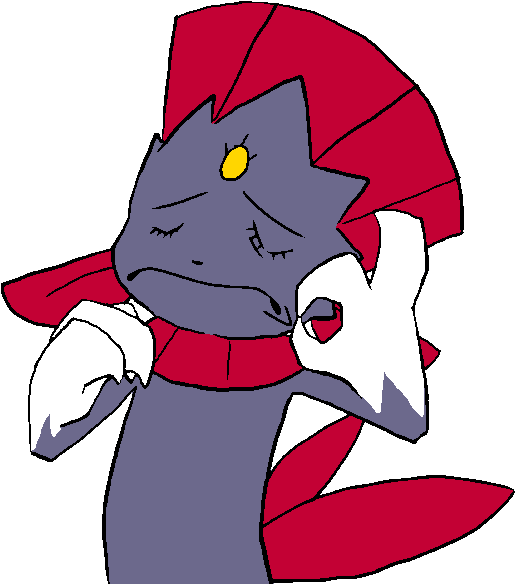 Just Right Weavile , - Portable Network Graphics (557x605), Png Download