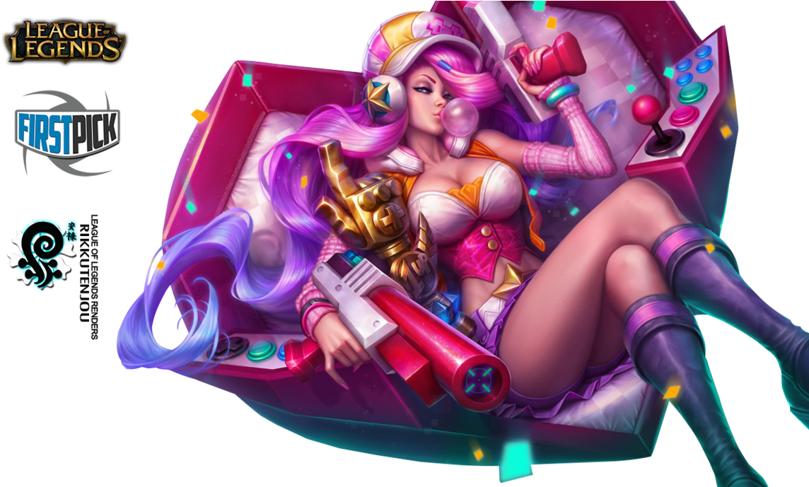 Arcade Drawing Miss Fortune - Arcade Miss Fortune Png (1162x688), Png Download