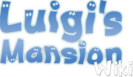 Luigimansionwikilogo - Luigi's Mansion Logo (558x325), Png Download