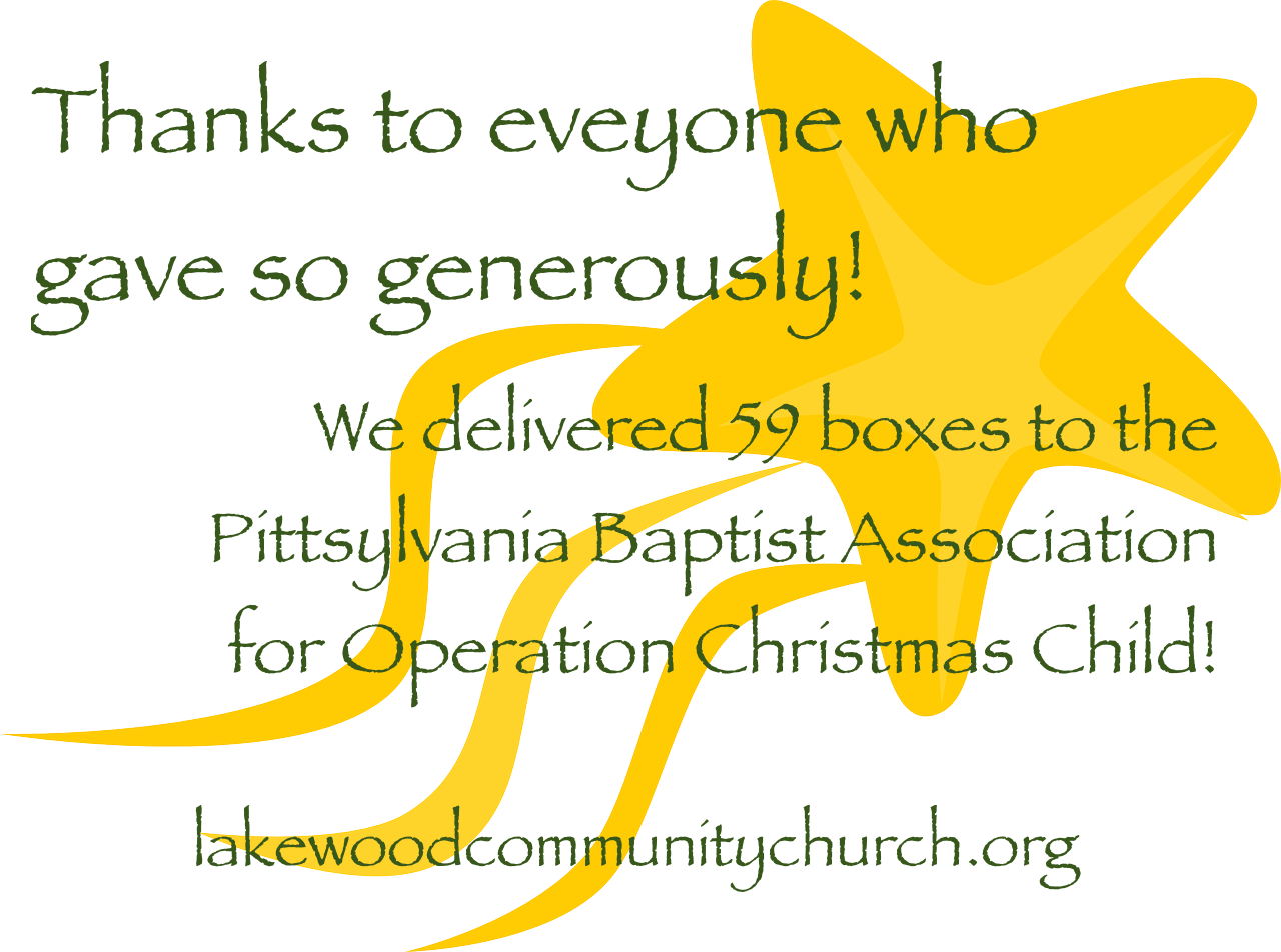 Operation Christmas Child - Natural Shine (1280x952), Png Download