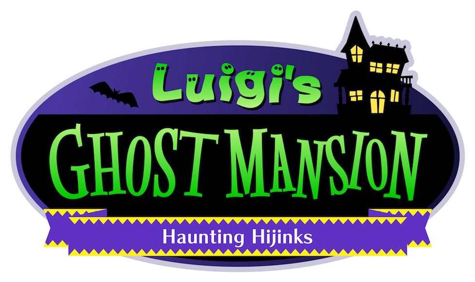 Luigi's Ghost Mansion Logo - Nintendo Land (nintendo Wii U) (1000x604), Png Download