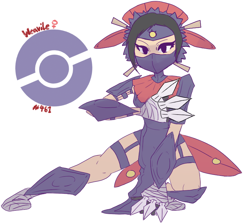 “ Another Gijinka Commission For Lation410 On Devianart - Weavile Gijinka (900x800), Png Download