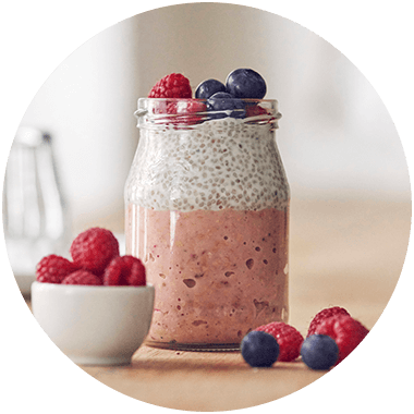 Chia-pudding - Pudin De Chia Png (380x380), Png Download