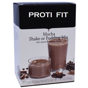 Proti Fit Mocha Pudding/shake - Milkshake (300x400), Png Download
