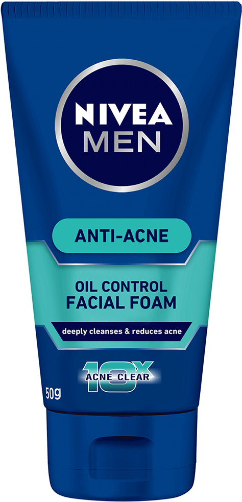 Reduces Acne And Soothes Redness While Keeping The - Nivea Men For Acne (1010x1180), Png Download