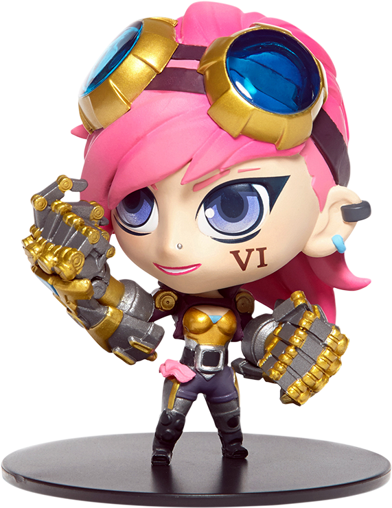 New Plush Cottontail Teemo And Lulu - Vi Figure League Of Legends (1000x1000), Png Download