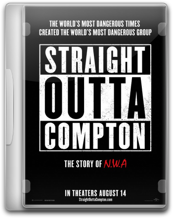 Straight Outta Compton [music From The Motion (350x441), Png Download