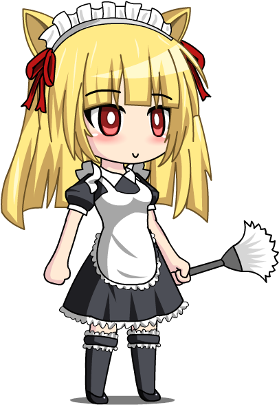 Maid Sana - Maid Sana Gacha World (452x600), Png Download