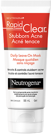 Masque Quotidien Sans Rinçage Neutrogena® Rapid Clear® - Neutrogena Rapid Clear Stubborn Acne Cleanser (483x485), Png Download