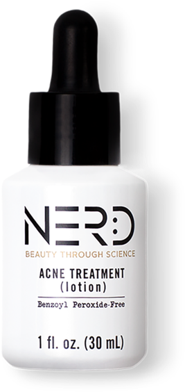 Acne Treatment - Nerd Skincare Inc. (331x599), Png Download