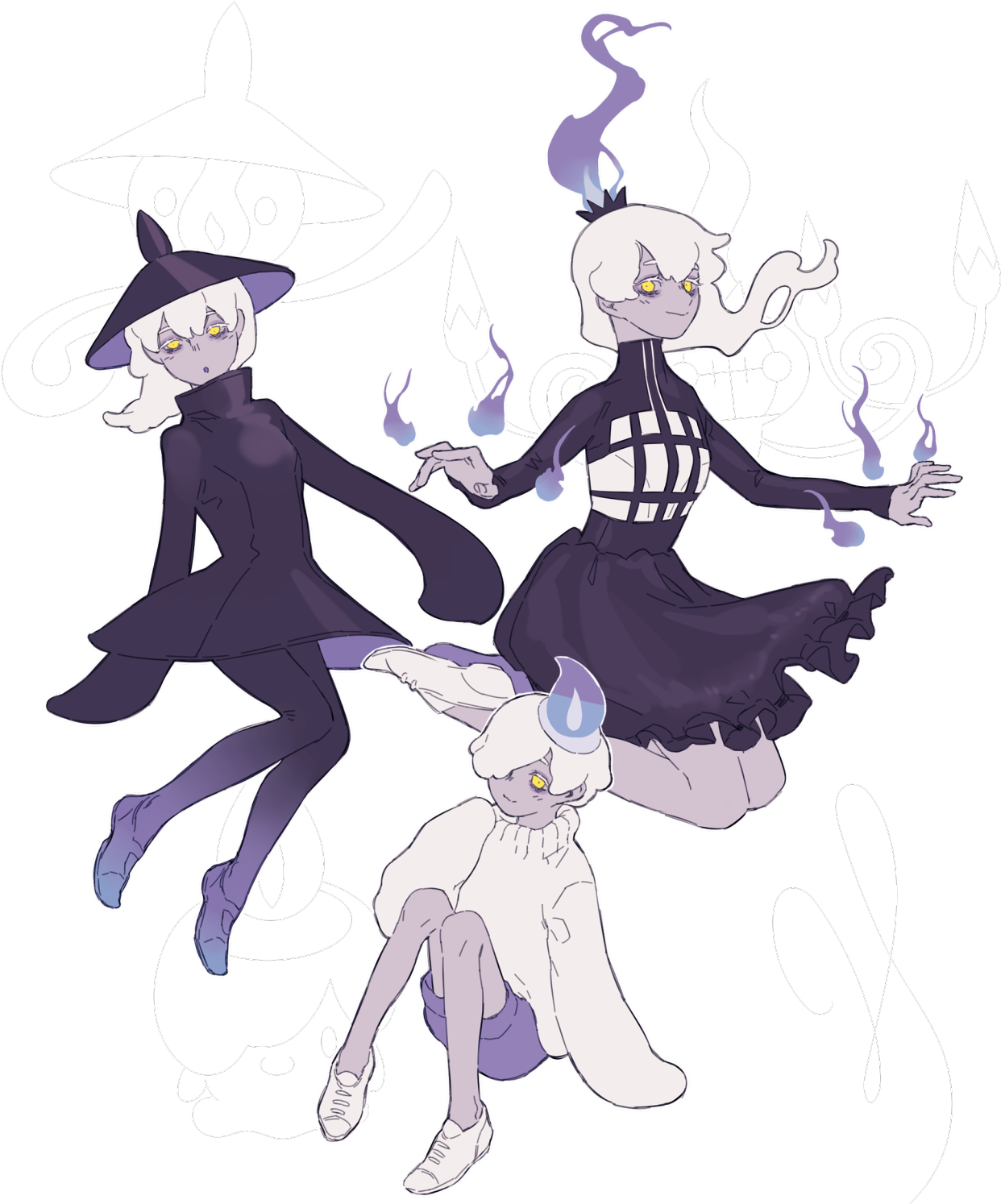 Latest Affordable Reblog Pokemon Chandelure Lampent - Costume (1280x1564), Png Download