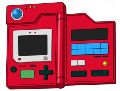 Pokemon Pokedex (399x305), Png Download