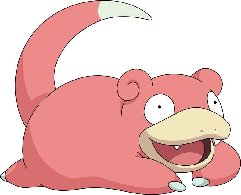 Stats, Moves, Evolution, Locations & Other Forms - Slowpoke Pokemon (800x647), Png Download
