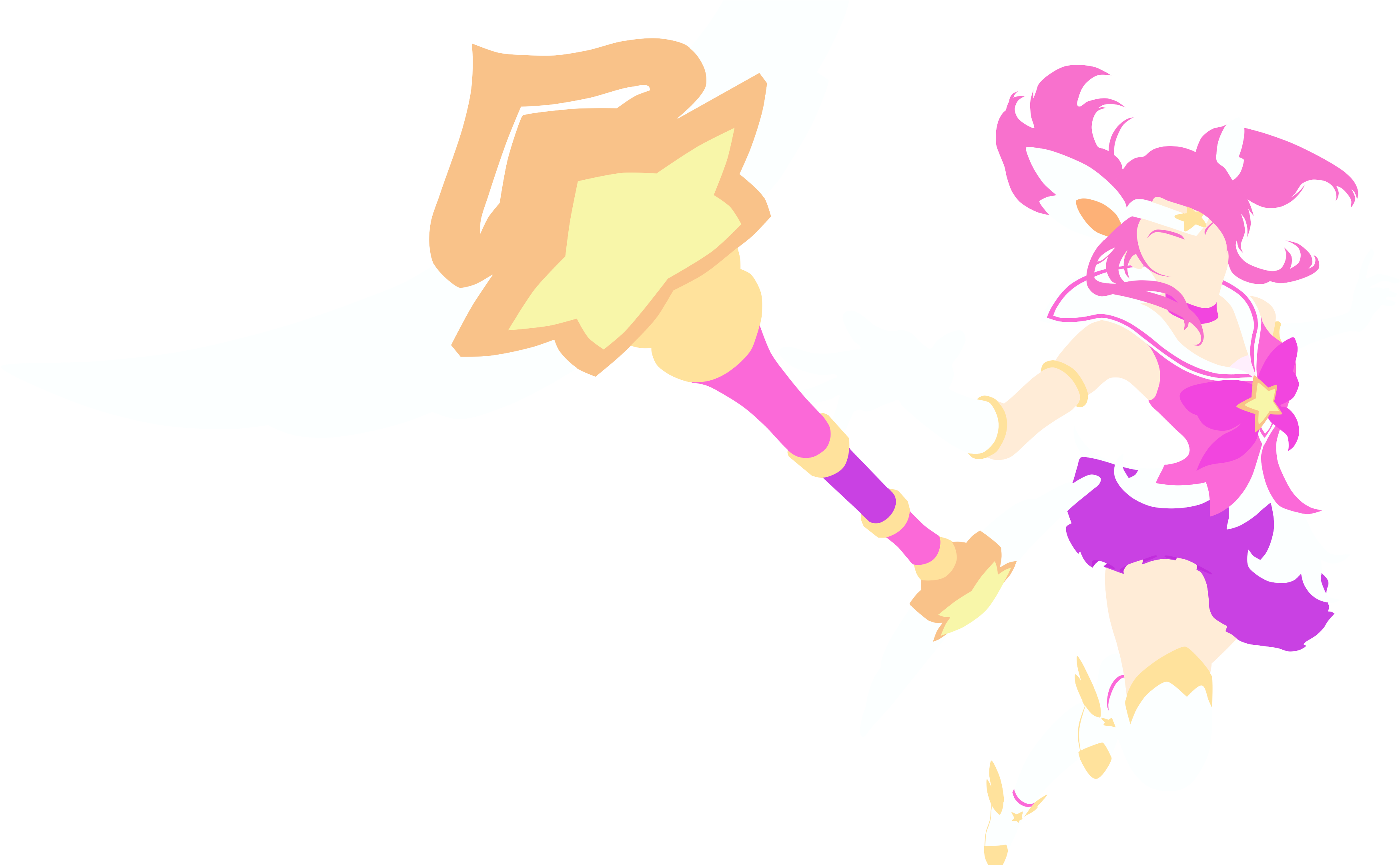 Special Versions Available Are No Staff, - Elementalist Lux Minimalist (3840x2160), Png Download