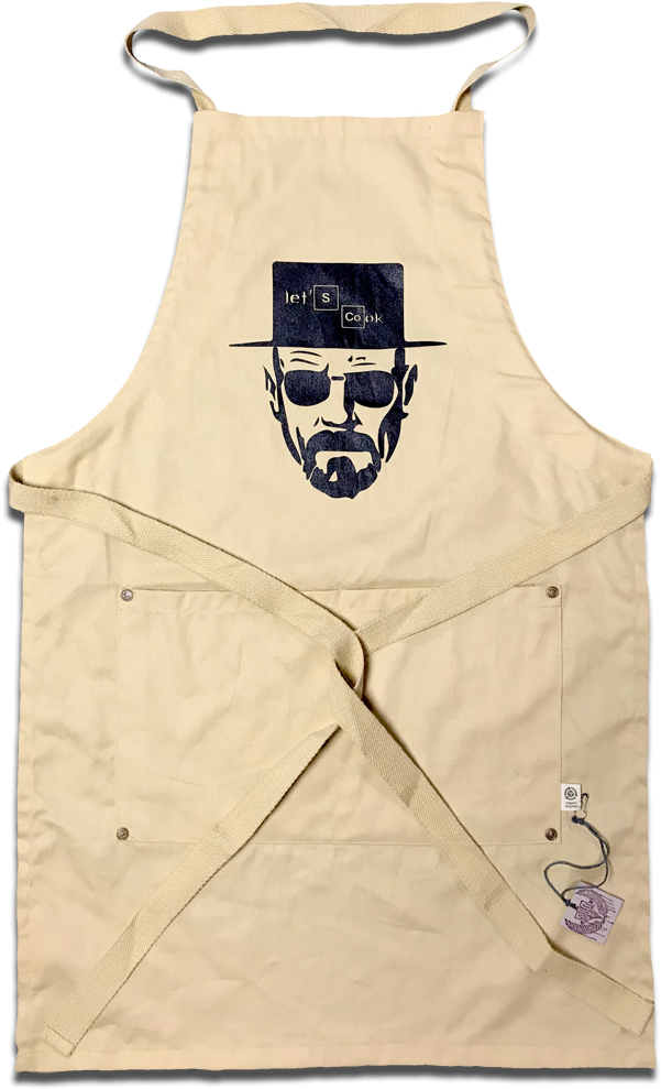 Image Of Cooking With Heisenberg Tee & Apron - Cooking (616x1000), Png Download