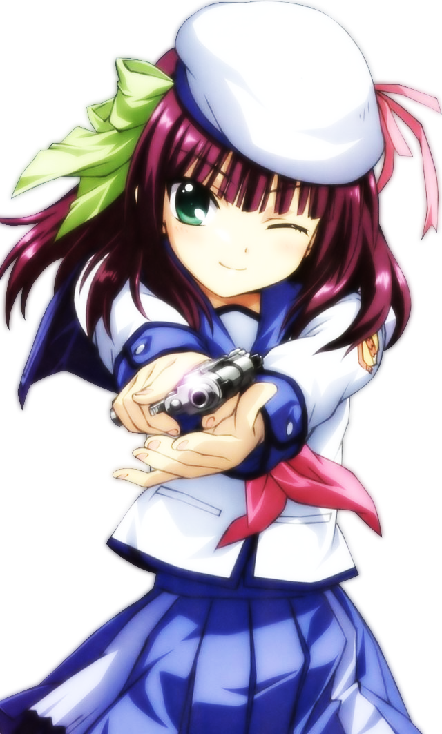 Yuri Nakamura 3 Angel Beats 35185662 640 1063 - Angel Beats Yuri Nakamura (640x1063), Png Download