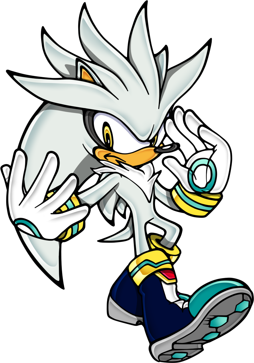 Sa Silver The Hedgehog Sa Oap Sonic Pinterest Hedgehogs - Silver The Hedgehog Art (888x1270), Png Download
