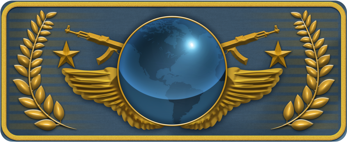 Global Elite Rank Remastered K By Gema - Global Elite (1191x670), Png Download