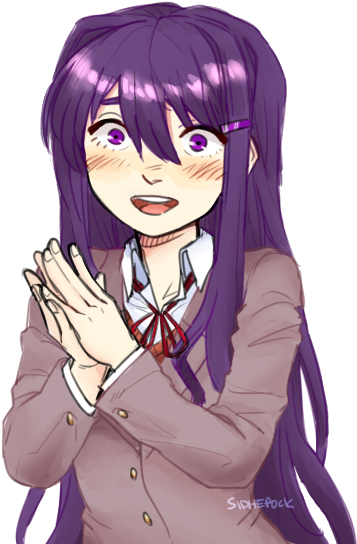 Author Comments - Girl (391x583), Png Download