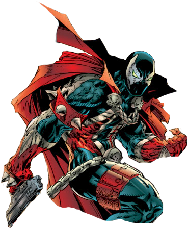 Spawn - Cross Rider Vs Scorpion (408x451), Png Download