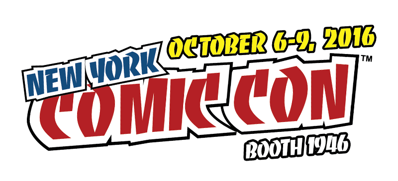 New York Comic-con - New York Comic Con 2014 Logo (800x365), Png Download