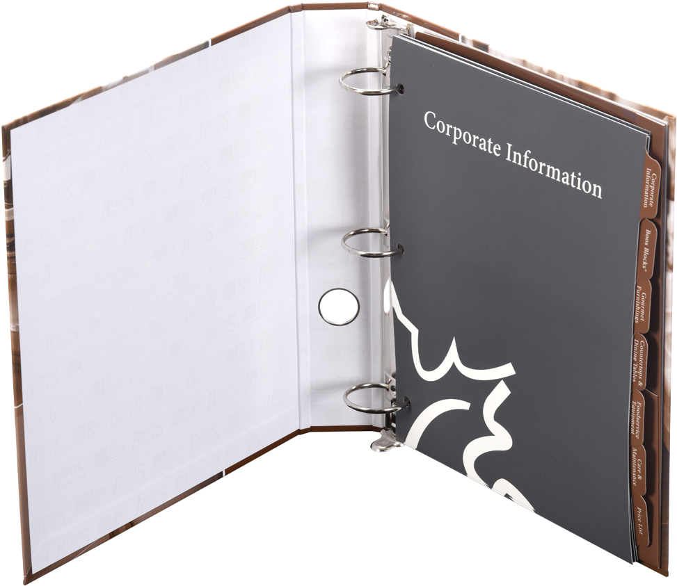 There Is No Print On The Inside Of The Binder - Book Cover (1300x1174), Png Download