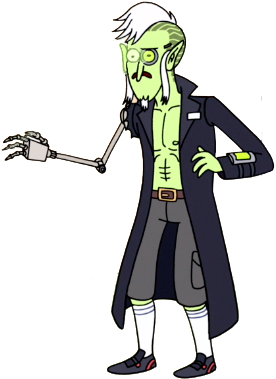 Techmo - Regular Show Storm Chaser (290x415), Png Download