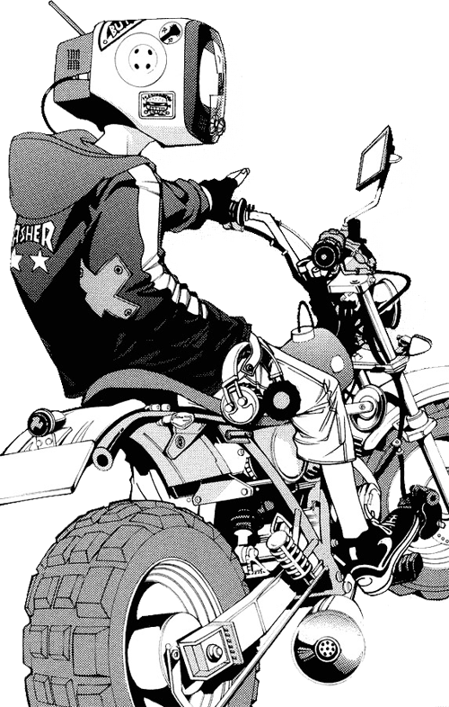 I Dont Know Why I Think This Is Important, But Ive - Tv Guy Air Gear (477x750), Png Download