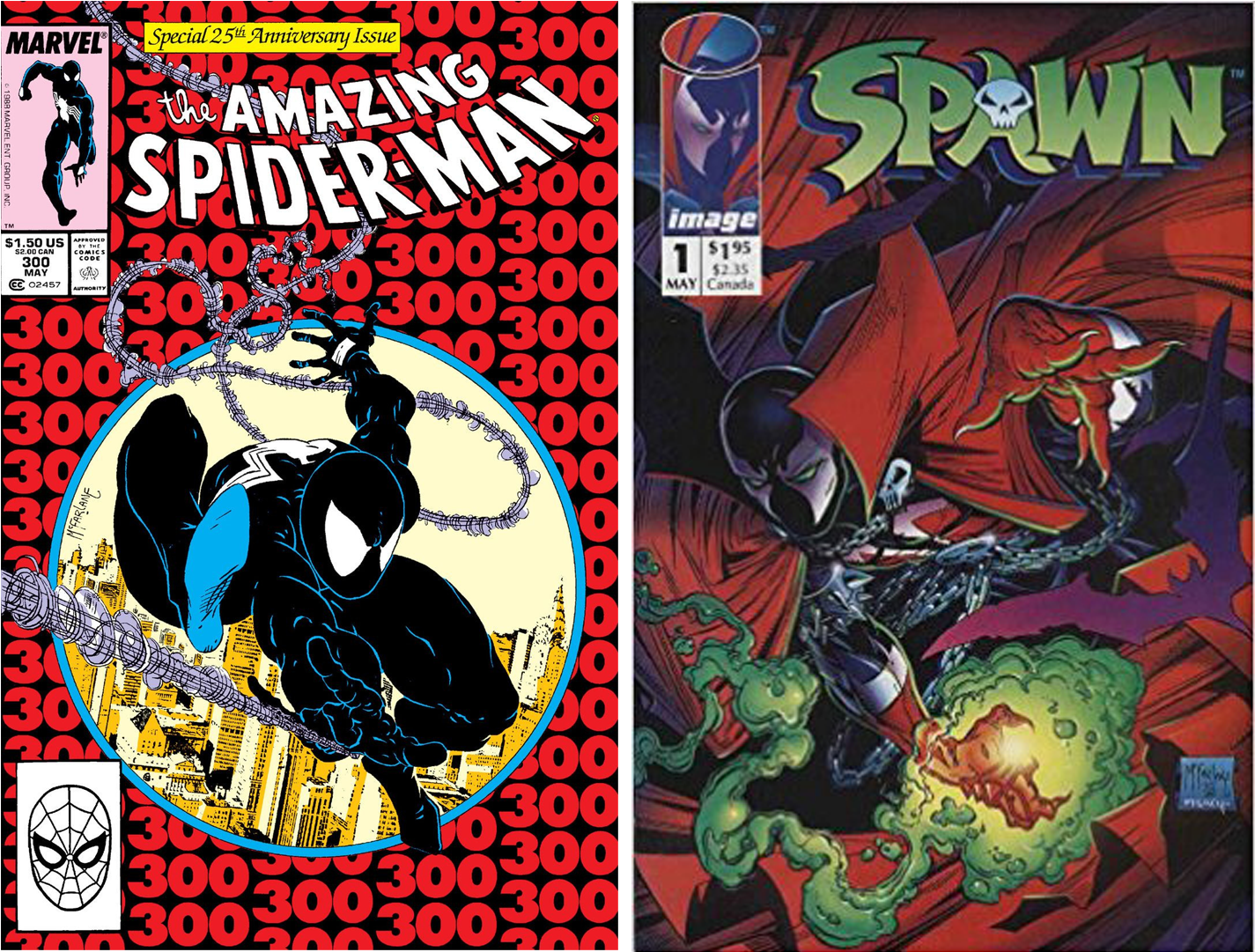 Venom Spawn Crossover - Spider Man 300 Comic (1920x1080), Png Download
