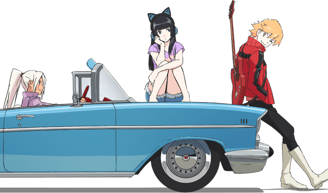 監督：荒井和人 ／ 海谷敏久 ／ 小川優樹 ／ 井端義秀 ／ 末澤慧 ／ 博史池畠 - Flcl Progressive Car (640x376), Png Download