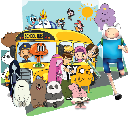 Cartoon Network School Trip - Cartoon Network World Kuwait (591x591), Png Download