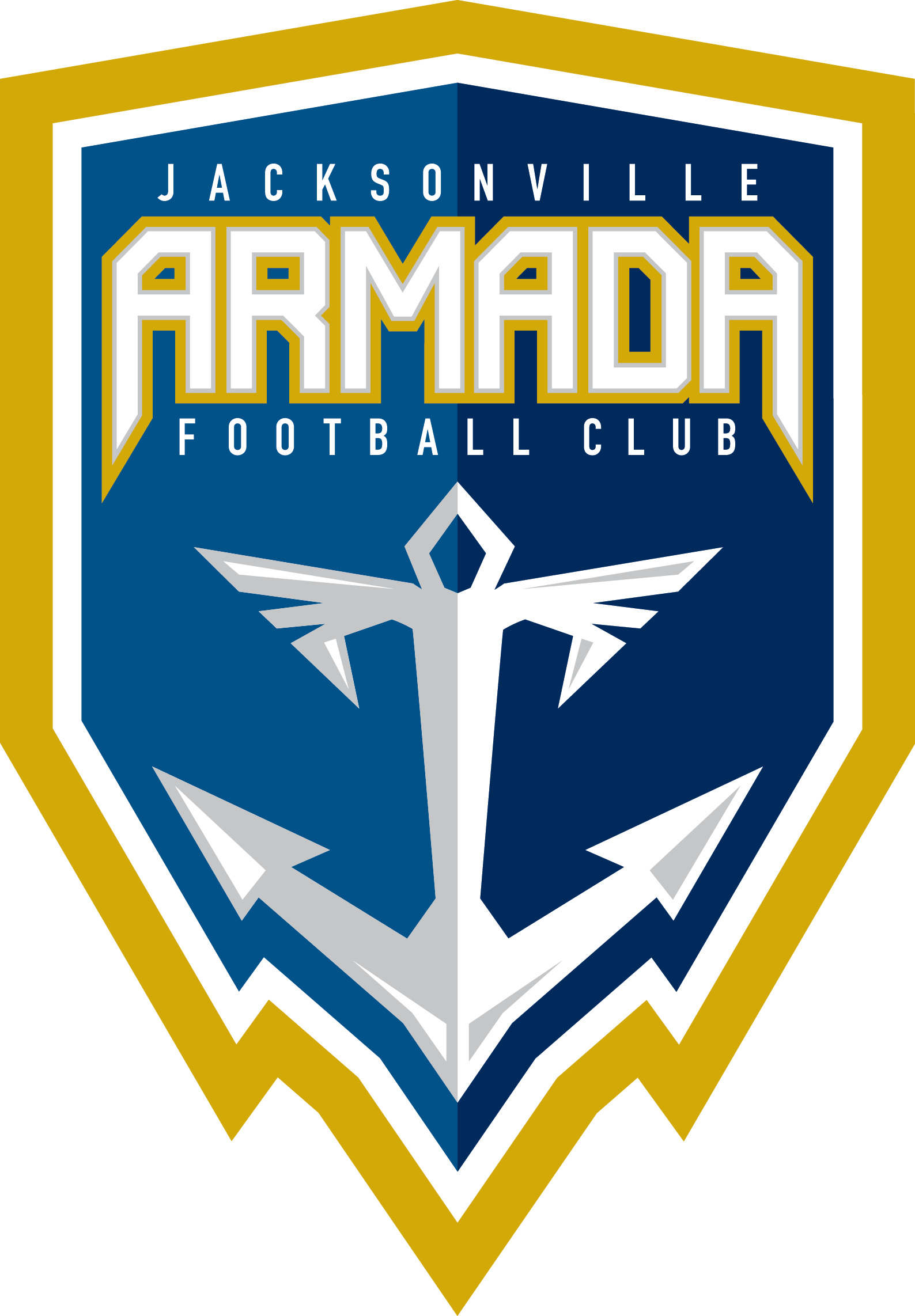 Jacksonville Armada Fc - Jacksonville Armada Logo (1588x2285), Png Download