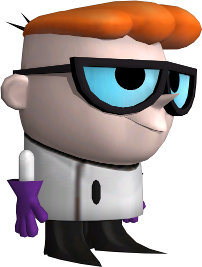 Cartoon Network Clipart Dextor - Dexter Punch Time Explosion (750x650), Png Download